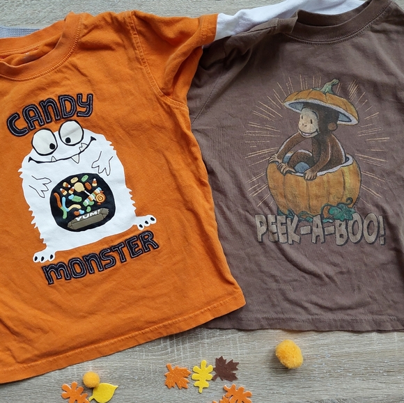 Halloween 🎃 Fall tees 5t - Picture 8 of 16